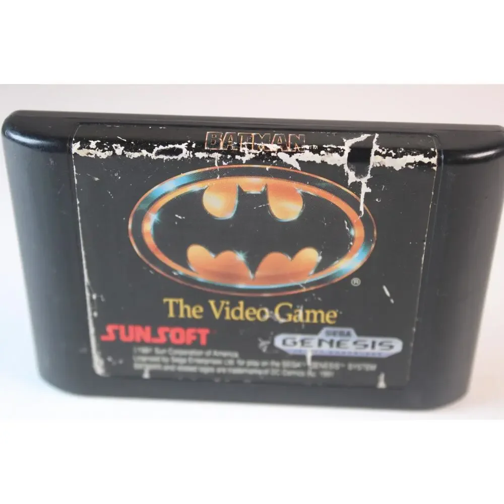 Batman The Video Game (Sega Genesis) Authentic, Game Only, Tested/works